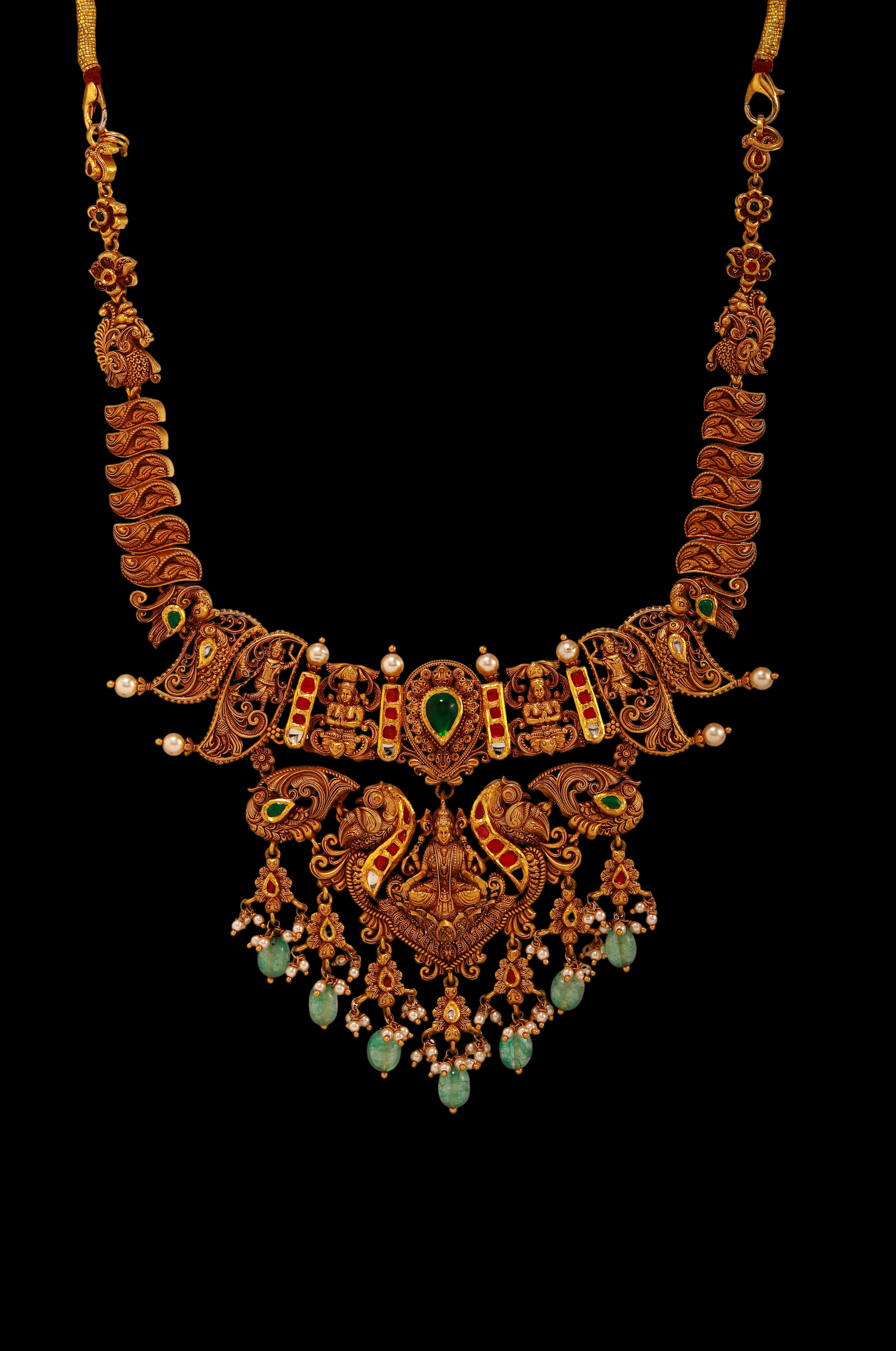 Antique gold temple haram