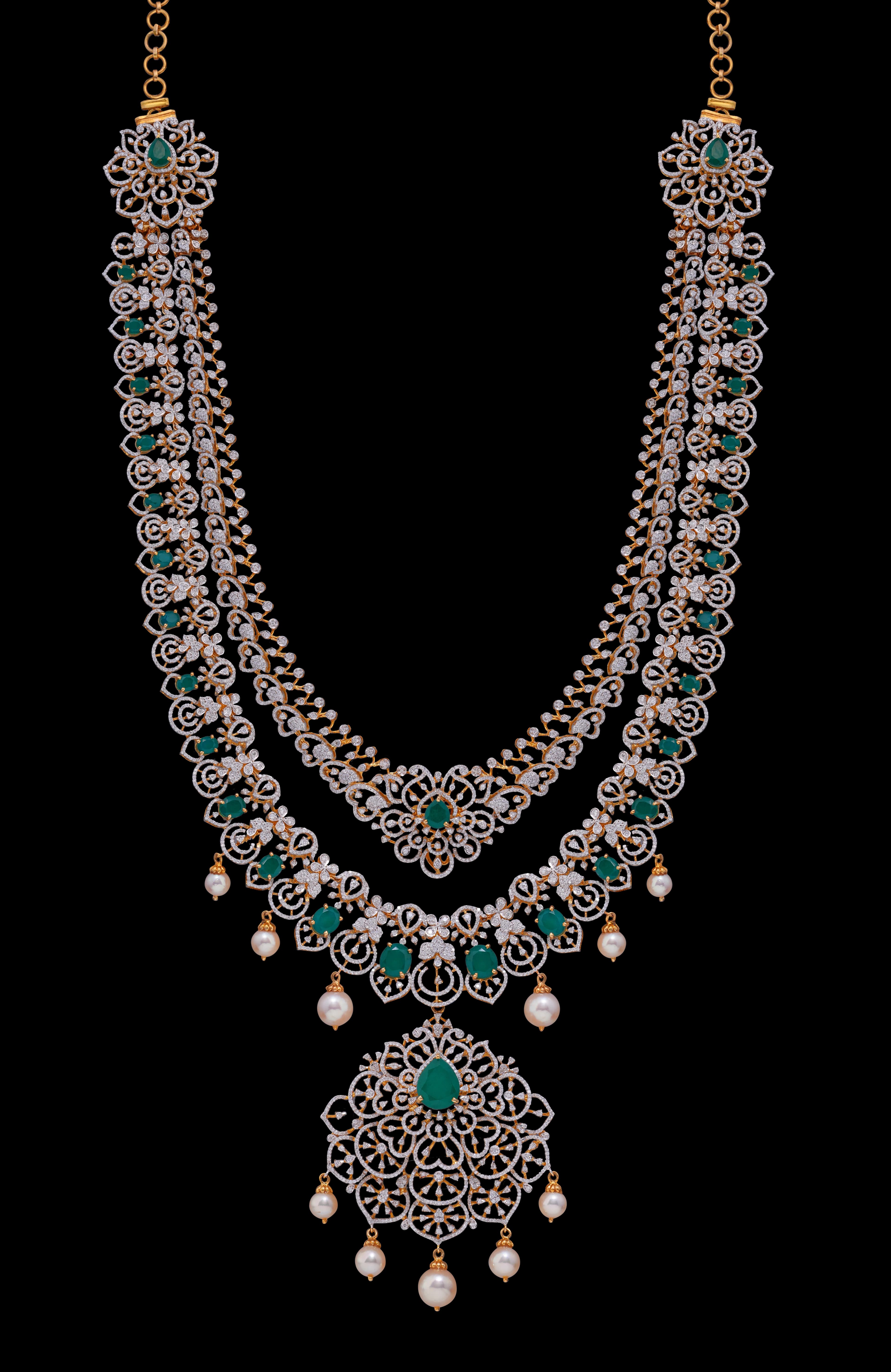 2 layered diamond long haram