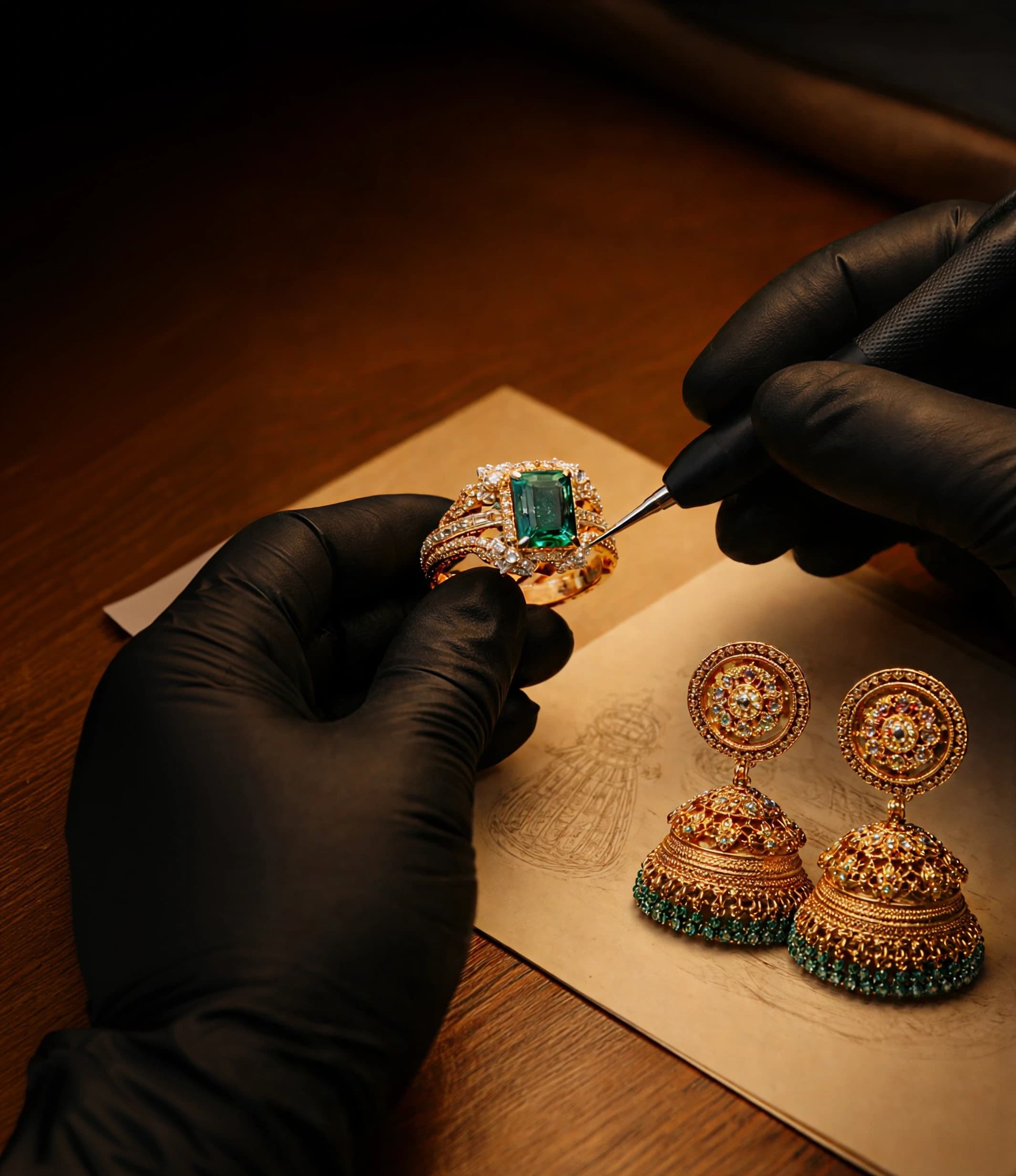 Stone Setting & Detailing